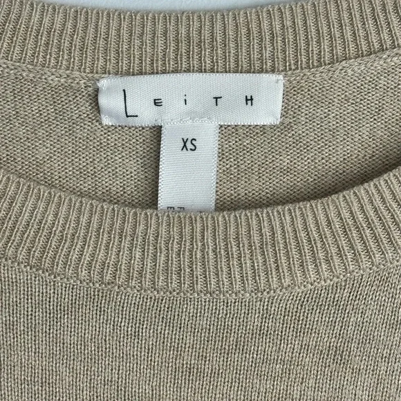 LEITH Crewneck Bell-Sleeve Pullover Sweater size XS - Picture 5 of 7